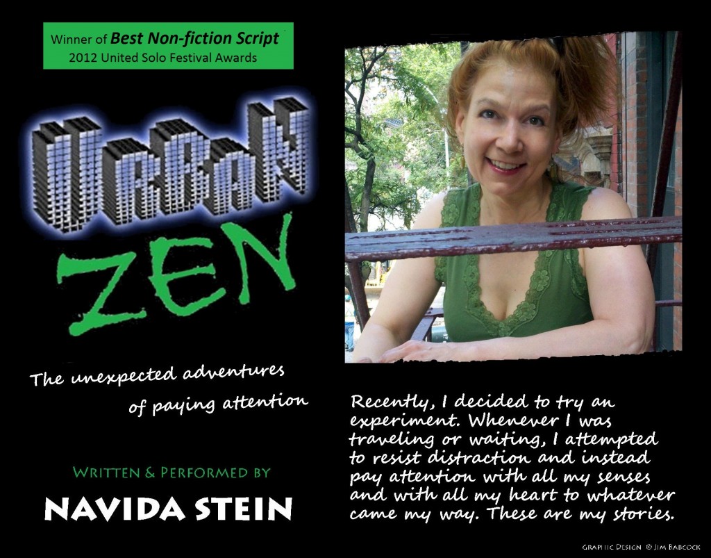 URBAN ZEN, Navida Stein, NavidaStein.com, Best Non-Fiction Scrip 2012